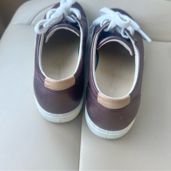 Ecco Soft 7 Leather Sneakers Womens 7 Andorra Red/Brown Lace Up Comfort - Picture 8 of 9